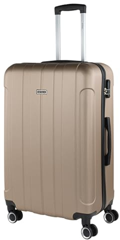 ITACA - Gepäck-Sets, Reisekoffer, Reisekoffer Set, Kofferset, Hartschalenkoffer, Trolley-Set, Luggage - Große Auswahl an Koffer & Trolleys für Jede Reise!, Champagner