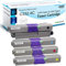 Kompatibler C332 MC363 Tonerkartusche für Oki C332 C332dn C332dnw MC363 MC363dn MC363dnw Drucker Hohe Ausbeute 3500 & 3000 Seiten 46508712 46508711 46508710 46508709 (BK/C/Y/M)