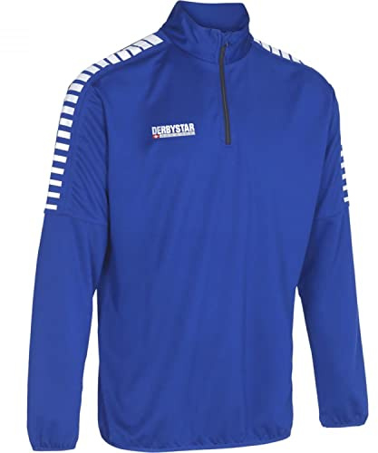 Derbystar Unisex Hyper Trainingstop, Blau/Weiss, 116