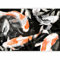 murando Photo Wallpaper Japan 196x140 cm / 77 x 55 Peel and Stick Self-Adhesive Foil Print Wall Mural Fish Koi carp Botanical g-A-0373-a-b