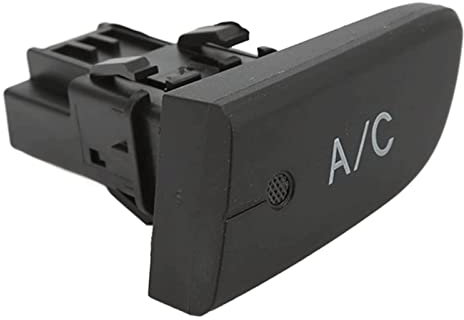 VHEUHZ Interruttore a pulsante di sistema dell'aria condizionata AC commutazione compatibile con Peugeot 107 Citroen C1 Toyota Aygo Mk1 6554KX