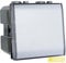 Vetrineinrete® Pulsante luce notturna 2 watt compatibile con vimar plana interruttore on/off segnapassi luce calda fredda naturale blu (Luce Calda 3000k)