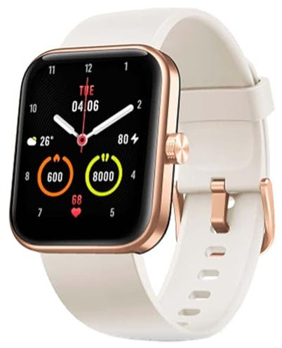 Genérico Xiaomi Maimo Watch Dorado Rosado/Correa Blanca - Reloj Inteligente