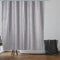 VIROSA Grey Zig Zag Shower Curtain Anti Mould, Mildew Resistant | Size 180x180 cm (71 x 71 Inch) | Water Repellent Fabric | 100% Polyester