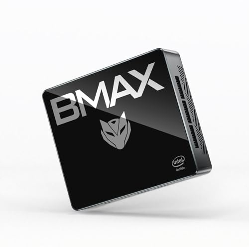 BMAX B4 Mini PC N95(jusqu'à 3,4 GHz) 16 Go DDR4 RAM 512 Go Mini Ordinateur Win 11 Pro, HDMI 4K@60 Double écran Display, WiFi 5, Bluetooth 4.2, pour Heimkino/Office Mini Gaming PC Gigabit Ethernet