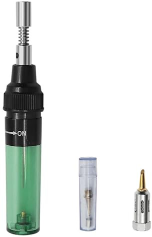LeTkingok 4 in 1 Cordless Refillable Gases Soldering Iron Pen Set, Gases Soldering Iron Welding Tool for Electronics Maintenance Repairing