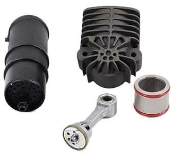 Lanliuhui Store 1 kit de réparation de compresseur de suspension pneumatique, déshydrateur de cylindre de tige de piston 7P0616006E compatible avec Touareg compatible avec Cayenne compatible avec Jeep