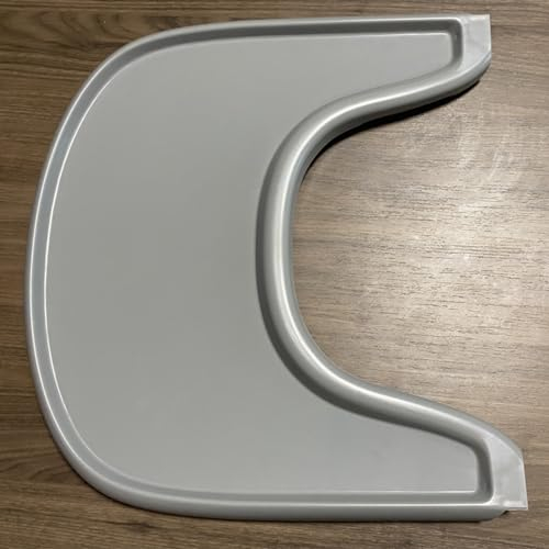 Hochstuhltablett passend für Stokke Tripp Trapp Stuhl mit glatter Oberfläche und starker Saugkraft - Hergestellt aus lebensmittelechtem Kunststoff (BPA BPS BPF blei- und phthalatfrei)