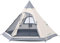 Skandika Tipi Zelt Hetta 460 Protect | Zelt für 6 Personen, 3 m Stehhöhe, eingenähter Zeltboden, 3000 mm Wassersäule, UV 50+, Festivalzelt, Indianerzelt, Familienzelt | Outdoor, Camping, Glamping