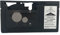 Ronyme VHS zu VHSC Kassettenadapter Bandkonverter Hohe Leistung Unterstützt -C/Professionelles Zubehör Schwarzer Bandadapter