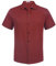 COOFANDY Chemise Homme Manches Courtes Chemise a Carreaux Chemises Bucheron Chemises Ete DéContractées Rouge & Noir XXL