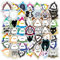 Belligern 120 Sheets Therian Stickers, Waterproof, Snow-Proof, Vinyl, Cartoon, Animal, Suitable for Laptop, Mobile Phone, Luggage, Skateboard
