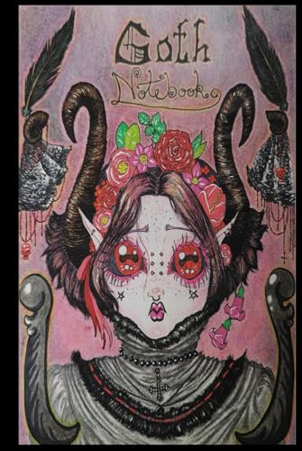 Goth Notebook: Illustrated notebook