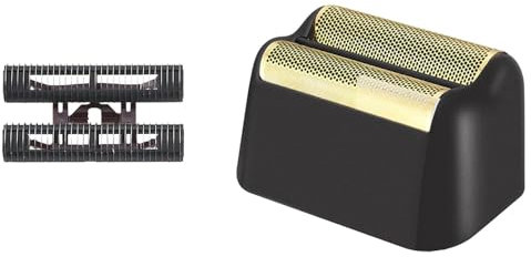 AUDOC Ersatz-Rasierklingen für Wahl Rasierfolie, kompatibel mit Wahl Super Close Ersatzfolie 07031-100, 07043 Rasierern (Schwarz, 1 Stück)