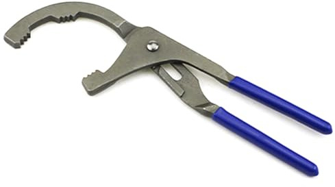 Koolenry 1Pcs 9Inch Oil Filter Pliers Clamp Type Wrench Adjustable Hand Tools Oil Filter Filter Removal Tool