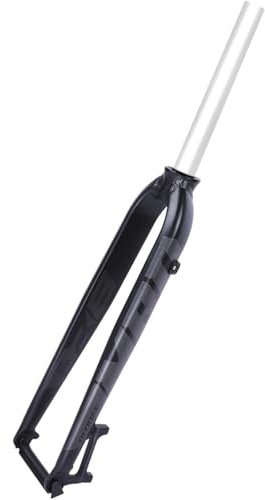 NBTRXWAFR Forcella Rigida MTB 26 27,5 29 Forcella per Bici in Lega di Alluminio 1-1/8 Freno A Disco A Tubo Dritto Forcella Anteriore A Sgancio Rapido 9 * 100 Mm,Nero,26inch