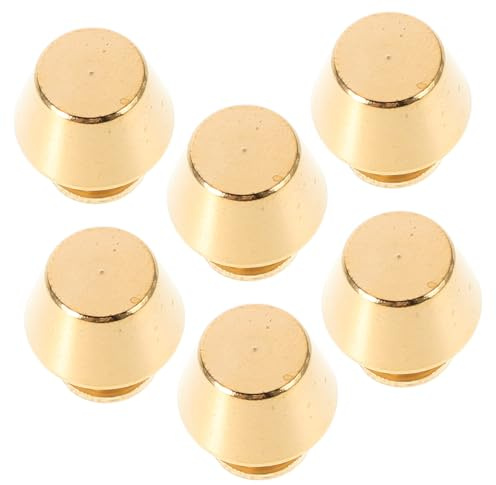 SHINEOFI 6pezzi Rivetti in Metallo per Borse Borchie Testa Piatta in Accessori Fai da Te per Borse di Ferramenta