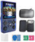 Stylomira R36MAX Console per giochi retrò, schermo 4.0 IPS Open-Source Linux, dispositivo di gioco retrò portatile con scheda TF da 64 GB e oltre 18.000 giochi classici (blu/128 G)