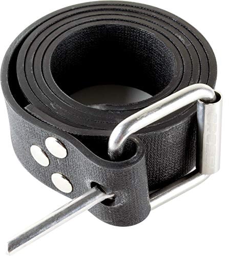 Cressi Marselillas Elasti Belt Tauchen Bleigürtel, Schwarz Marseilllas Elastic, Uni