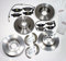 Autoparts-Online Set 60007310 Bremsscheiben/Bremsen + Bremsbeläge Handbremsbacken Zubehör für vorne + hinten