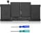 SLODA A1405 A1496 A1377 Laptop Replacement Battery for MacBook Air 13'' A1466 (Mid 2012 Mid 2013 Early 2014 Early 2015 2017) A1369 (Late 2010 Mid 2011) [Li-Polymer 7.4V 7200mAh]