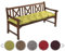 sunnypillow Bankauflage Stuhlkissen Bankkissen 140 x 50 cm Sitzkissen für Hollywoodschaukel Polsterauflage Auflage für Gartenbank viele Farben und Größen zur Auswahl Grün
