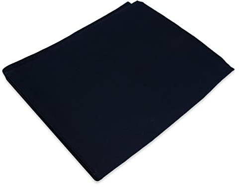 Green Bean Square XXL Riesensitzsackhülle 140x180 cm - Baumwollbezug - Indoor Sitzsackhülle - Bean Bag Bezug - Sitzsackbezug ohne Füllung - Lounge Chair Baumwolle Hülle - flauschig - Dunkelblau
