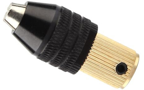 Fafeicy 2.35mm Miniatur selbstspannendes Spannfutter, Mini Elektrobohrzubehör, 0,3-3,4 mm Klemmbereich, kompatibel elektrischen Miniaturbohrern, elektrischen Schleifmaschinen (2.35mm)