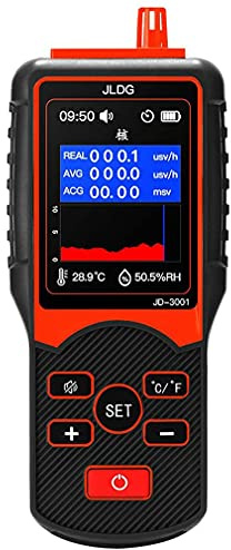 HFCC HFCCJD-3001 Geiger Counter and Electromagnetic Radiation Detector Temperature and Humidity Measurement with Data Export Function