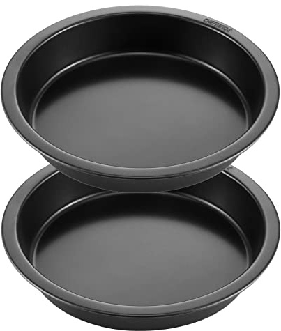 CHEFMADE Round Cake Pan, Nonstick 8 Inch Cake Pan for Baking, Set of 2
