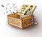 Melodiebox Holzspieluhr Can't Help Falling in Love Spieluhr für Geburtstagsgeschenk Musicbox Hand gekurbelt
