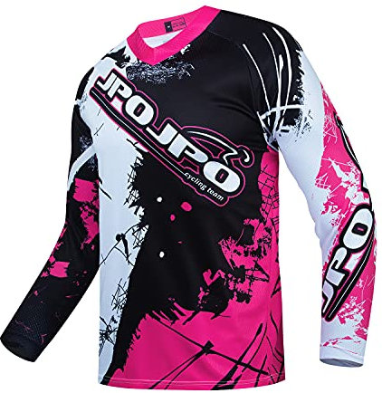 HimyBB Herren Radtrikot MX Motocross Trikots Dirt Bike Downhill Shirt Racing Reiten, Cu9011-z, Mittel