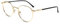 Firmoo lesebrille mit Sehstärke 1.25x mit Blaulichtfilter Entspiegelung UV-Beschichtung Metall Brillefassung