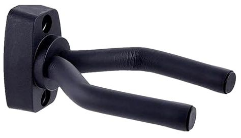TK Gruppe Timo Klingler Everhomely® 3x Gitarrenhalter schwarz - Wandhalterung & Halterung für Wand - Instrumente wie Gitarre & Bass & E Gitarre - Wandhalter - Saiteninstrumente