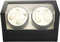OUKANING Automatische Uhrenbeweger Box Für 4+0/4+6 Uhren, Lackbackverfahren, Automatik Uhrenbox, Mittelfaserplatte, Mit Leisem Motor, Display Box Geschenk (4+0: Typ A)