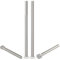 Aopin Lot de 4 boulons à tête hexagonale en acier inoxydable SUS304 M6 x 160 mm de qualité 8.8, fixations entièrement filetées à la machine
