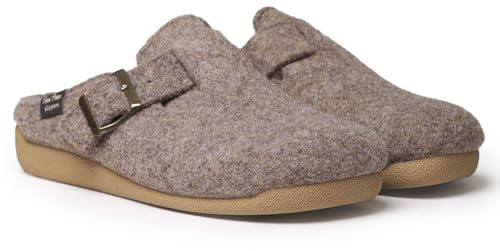 Toni Pons Damen Mima-fp Slipper, Taupe, 42 EU
