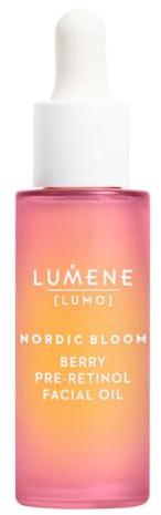 LUMENE Nordic Bloom [LUMO] Berry Pre-Retinol Facial Oil | Nourishing Anti-Aging Oil with Nordic Berries & Plant-Based Retinol Alternative | Vegan Skincare for Radiant, Firm Skin | 30ml