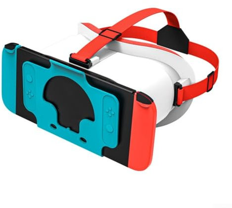 Gafas de realidad virtual Switch para disfrutar de un juego cautivador en realidad 3D (naranja)