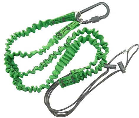 Gissroys Schwere Nylon Werkzeug Lanyard Mit Verriegelungshaken Für Bauarbeiter Sicherheitsvorrichtung Dachwartung Klettern Absturzsicherung Werkzeug Lanyard