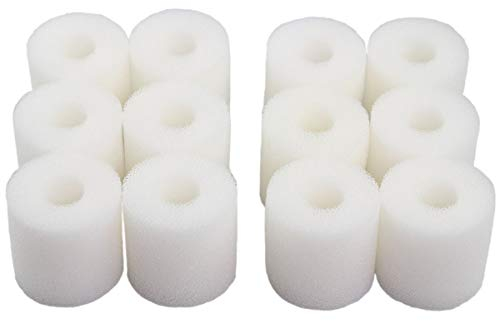 INGVIEE 12 Stück Kompatibel Filterpatronen für Eheim 2618080 Aquaball 2208/2210/2212 60/130/180 Biopower 160/200/240