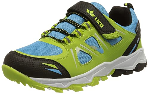 Lico Unisex Kinder Allen Vs Cross-Laufschuhe, Blau Lemon Schwarz, 36 EU