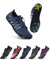ziitop Wasserschuhe Herren Strandschuhe Damen Schwimmschuhe Unisex Schnell Trocknend Aquaschuhe rutschfest Surfschuhe Barfuß Badeschuhe für Gehen,Yoga,Bootfahren(Blau,EU43)