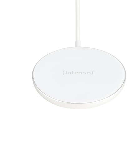 Intenso 15W Magnetic Wireless Charger MW1 weiß, inkl. 30W PD Adapter, MagSafe kompatibel