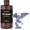 High Speed 3D Printer Resin, JAMG HE 12K Rapid 3D Printer Resin High-Precision and Low-Shrinkage Fast Standard 3D Printing Resin Suitable for 3D Printer Fast Mode & Normal Mode (1000g, Gray)