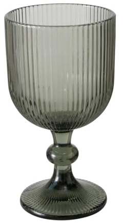 BOLTZE Rigano - Bicchiere da vino grigio scuro, 16 cm (1 pezzo)