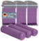 Blumtal Kühlhandtuch 3er Set - kühlendes Handtuch als Sporthandtuch - Mikrofaserhandtuch mit Kühlfunktion - Fitness Handtuch 100x30 cm - Kühltuch Cool Towel mit Tasche - Fitnesshandtuch - Lila