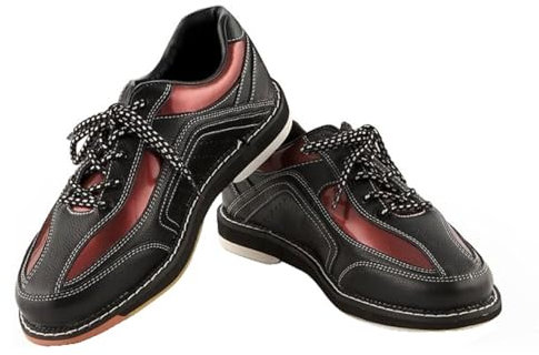 Mens Bowls Shoes,Womens Bowls Bowling Shoes,Lightweight Breathable Bowls Shoes,Leather Lace Up Bowls Shoes Trainers,for Right Or Left Handed Bowlers