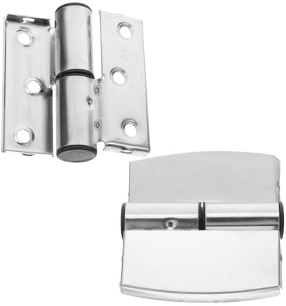 Warmhm 2 Pezzi Cerniere Per Porte Più Vicine Cerniere Per Esterni Ferramenta Per Partizioni Per Wc