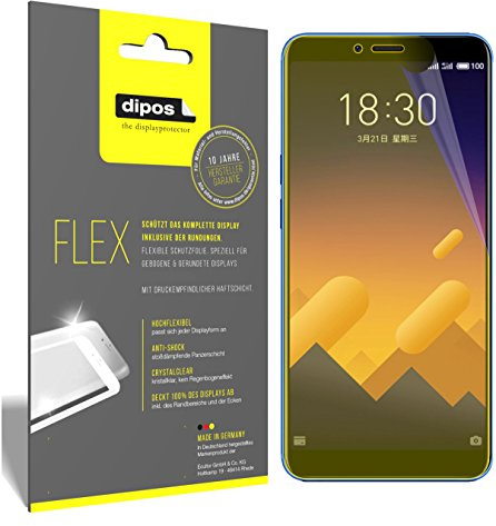 dipos FLEX 3x Displayschutzfolie klar für Meizu E3